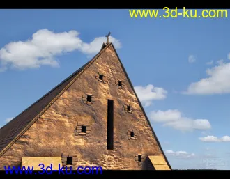 3D打印模型Tithe Barn的图片