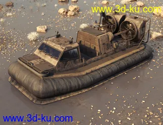 3D打印模型To Serve for the Rescue Hovercraft的图片