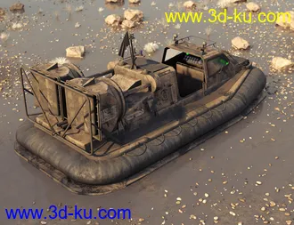 3D打印模型To Serve for the Rescue Hovercraft的图片