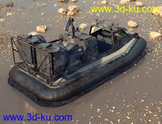 3D打印模型To Serve for the Rescue Hovercraft的图片