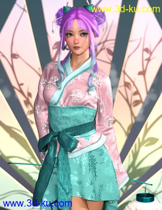 3D打印模型Tomiko for Genesis 8.1 Female的图片