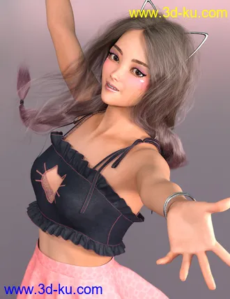 3D打印模型Tomiko for Genesis 8.1 Female的图片