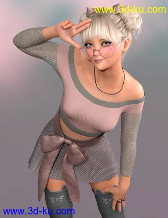 3D打印模型Tomiko for Genesis 8.1 Female的图片