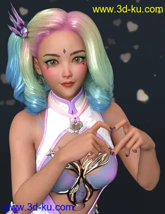 3D打印模型Tomiko for Genesis 8.1 Female的图片