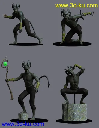 3D打印模型Tormentous Poses for Torment 8.1的图片