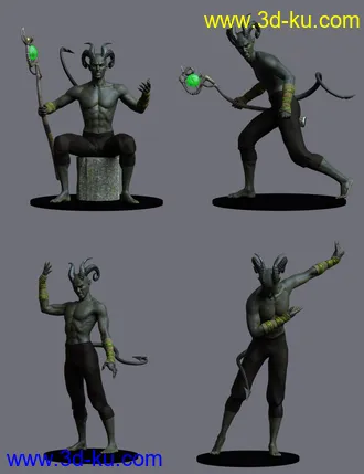 3D打印模型Tormentous Poses for Torment 8.1的图片