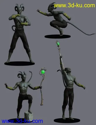 3D打印模型Tormentous Poses for Torment 8.1的图片