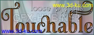 3D打印模型Touchable Loose Ponytails的图片