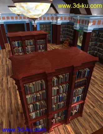 3D打印模型Treasury of Books的图片