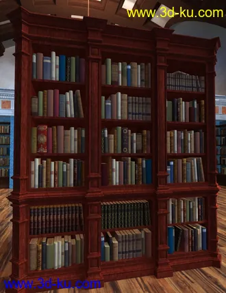 3D打印模型Treasury of Books的图片
