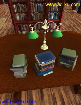3D打印模型Treasury of Books的图片