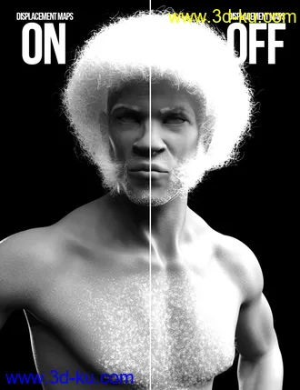 3D打印模型Trevon's 70s Style Character Hair and Outfit for Genesis 8.1 Male的图片