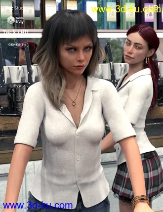 3D打印模型Tris HD For Genesis 8.1 Female的图片