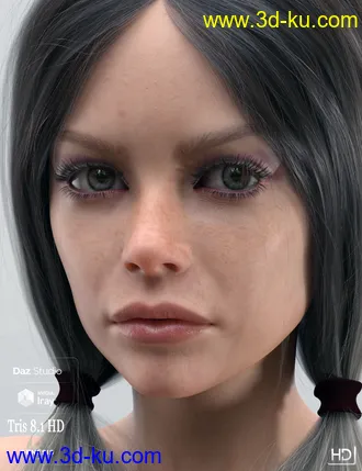 3D打印模型Tris HD For Genesis 8.1 Female的图片