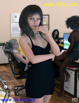 3D打印模型Tris HD For Genesis 8.1 Female的图片