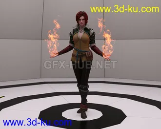 3D打印模型Triss Merigold for G8F and G8.1F的图片