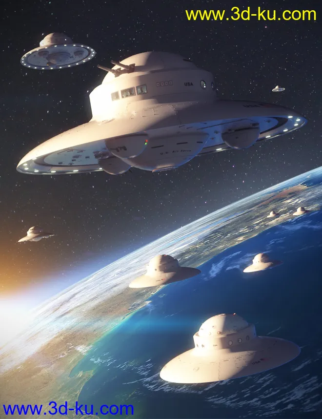 UFO模型的图片1