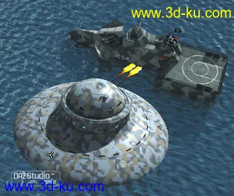 3D打印模型UFO的图片