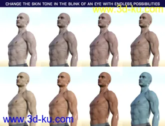 3D打印模型Ultimate Iray Skin Manager (Update February 2021)的图片