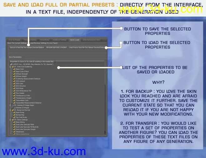 Ultimate Iray Skin Manager (Update February 2021)模型的图片11