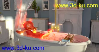 3D打印模型Ultimate Textures for Toon Axolotl的图片