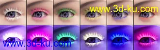 3D打印模型Ultra Bright Makeup for Genesis 8 Female的图片