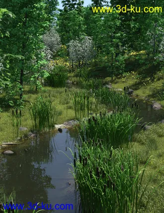 3D打印模型UltraScenery - Country Ford的图片