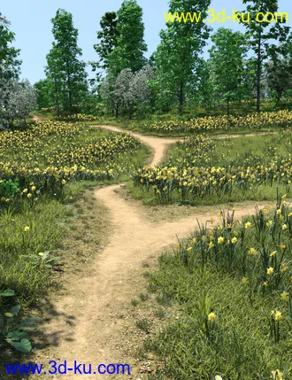 3D打印模型UltraScenery - Country Ford的图片