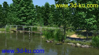 3D打印模型UltraScenery - Country Ford的图片