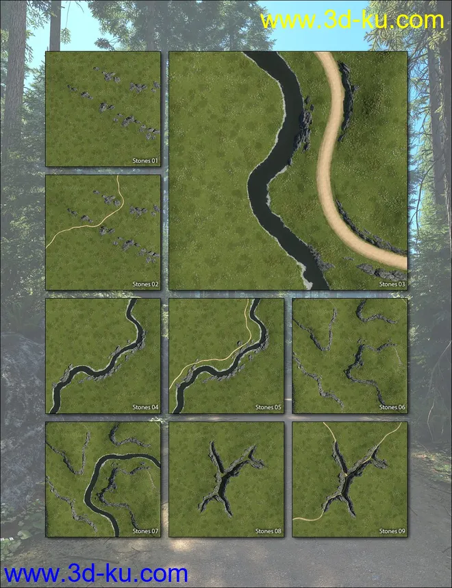 UltraScenery - Stone Features模型的图片3