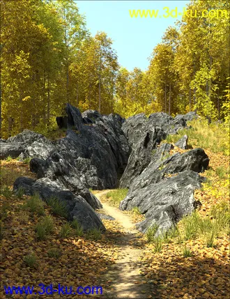 3D打印模型UltraScenery - Stone Features的图片