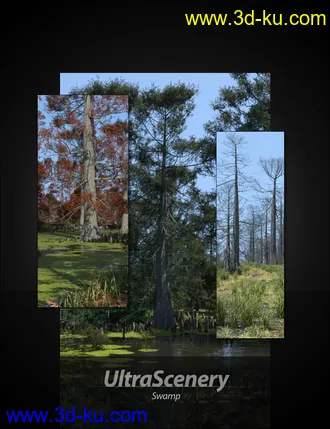 3D打印模型UltraScenery - Swamp的图片