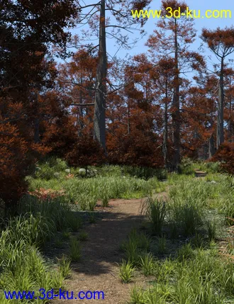 3D打印模型UltraScenery - Swamp的图片