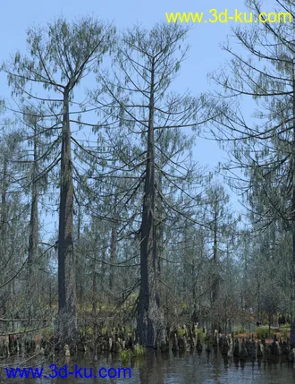3D打印模型UltraScenery - Swamp的图片