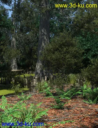 3D打印模型UltraScenery - Swamp的图片
