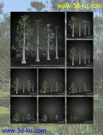 3D打印模型UltraScenery - Swamp的图片