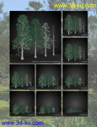 3D打印模型UltraScenery - Swamp的图片