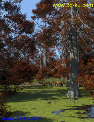 3D打印模型UltraScenery - Swamp的图片