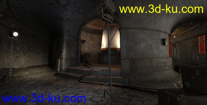 Underground War Room模型的图片3