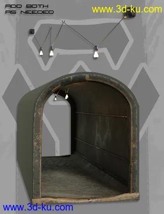 3D打印模型Underground War Room的图片
