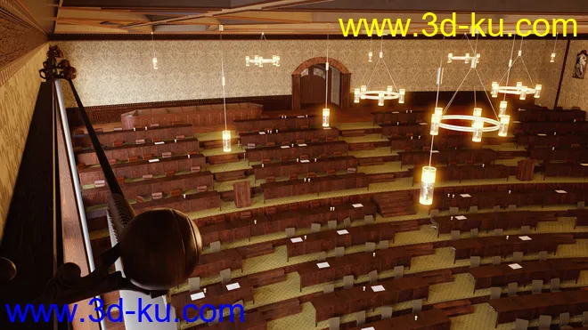 University Lecture Hall模型的图片5