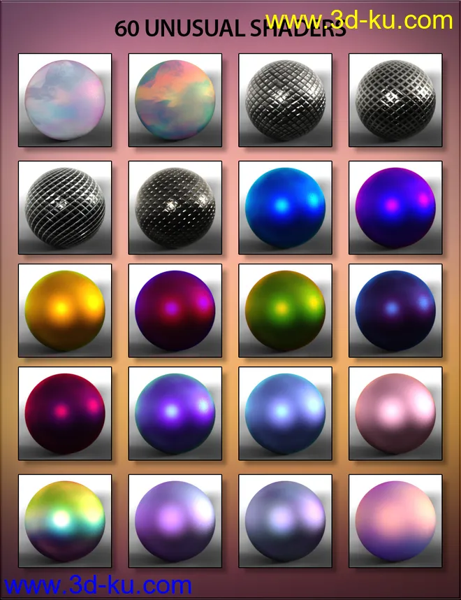 Unusual Shaders Vol 1模型的图片9