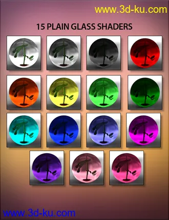 3D打印模型Unusual Shaders Vol 1的图片