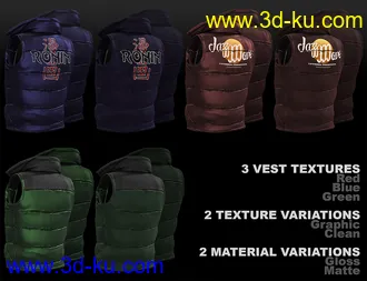 3D打印模型Urban Survivors HD for Genesis 2 Female(s) and Male(s)的图片