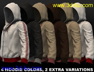3D打印模型Urban Survivors HD for Genesis 2 Female(s) and Male(s)的图片