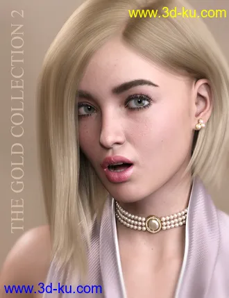 V 100 Expressions The Gold Collection 2 for Genesis 8.1 Female模型的图片21