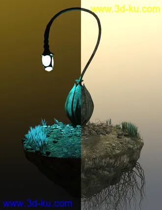 3D打印模型v176 Iray Fantasy Dioramas的图片