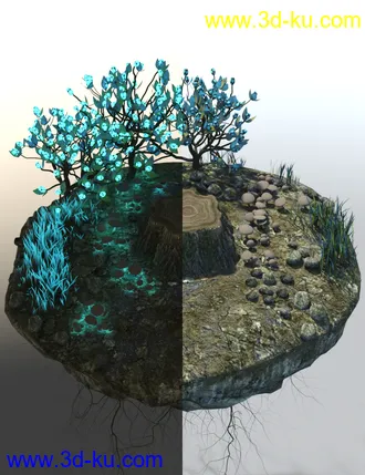 3D打印模型v176 Iray Fantasy Dioramas的图片