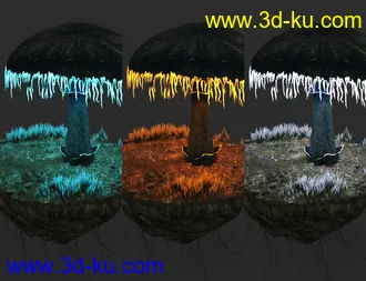 3D打印模型v176 Iray Fantasy Dioramas的图片