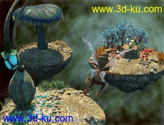 3D打印模型v176 Iray Fantasy Dioramas的图片